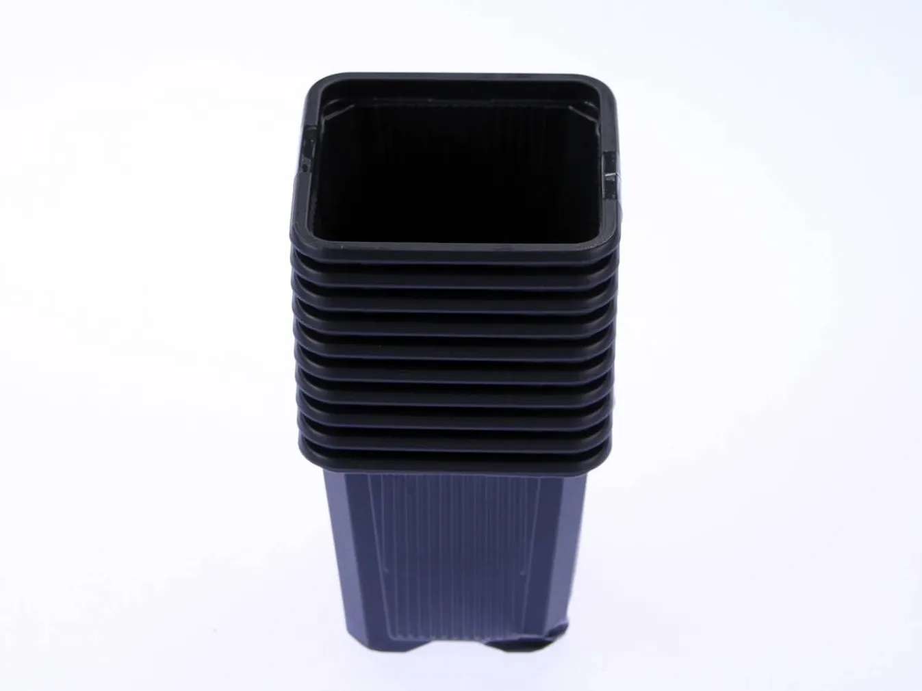 NELIKANTPOTT 7X7X6,5 MUST 10TK/PK