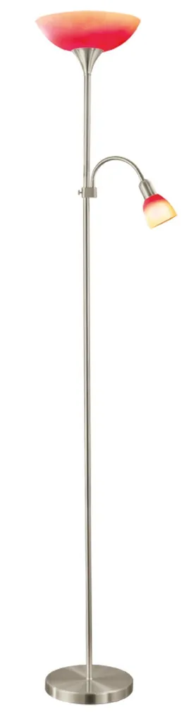 PÕRANDALAMP UP4 TERAS PUNANE-ORANZ