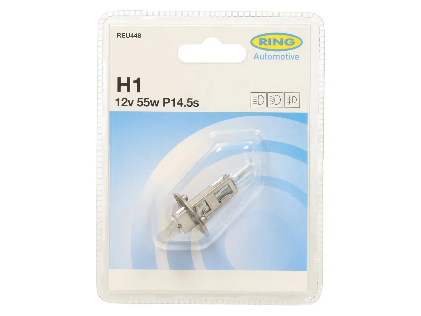 AUTOPIRN 12V 55W H1 BLISTER RING