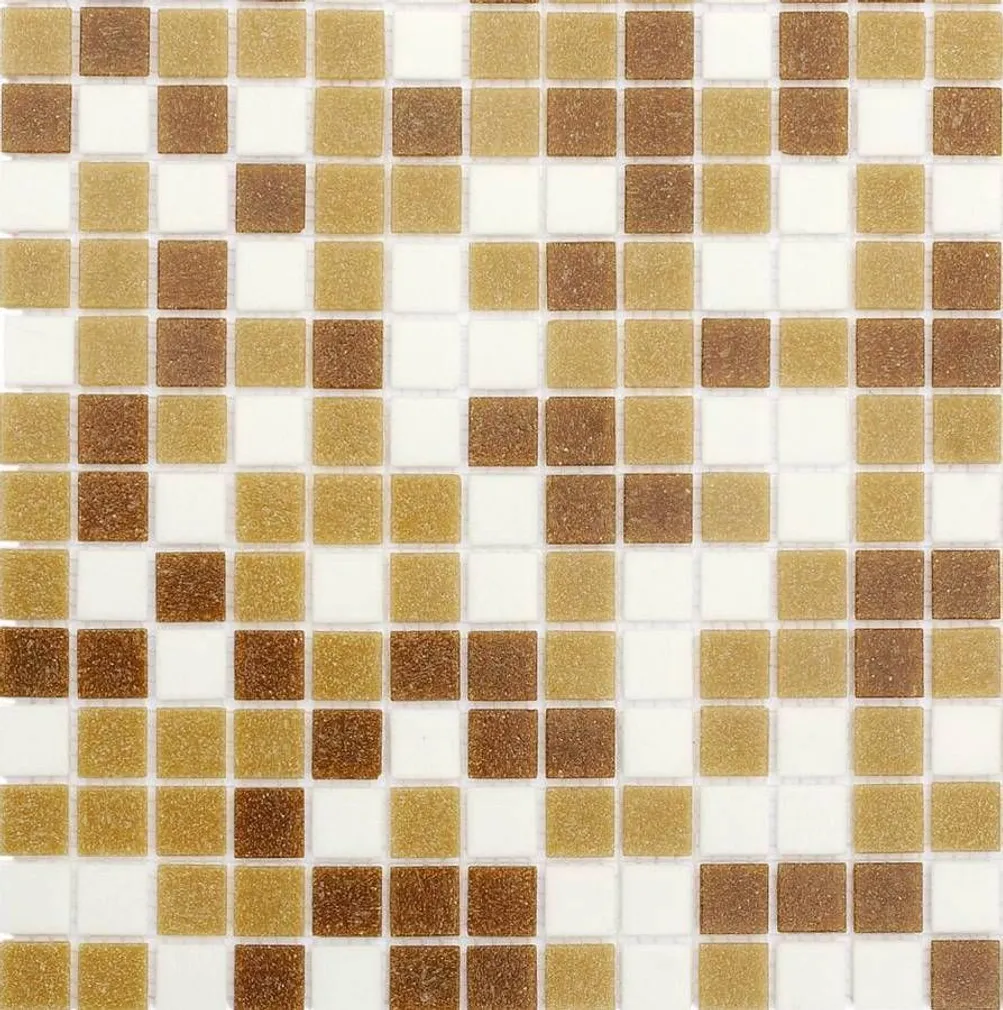 KLAASMOSAIIK BEEŽ 32,7X32,7CM