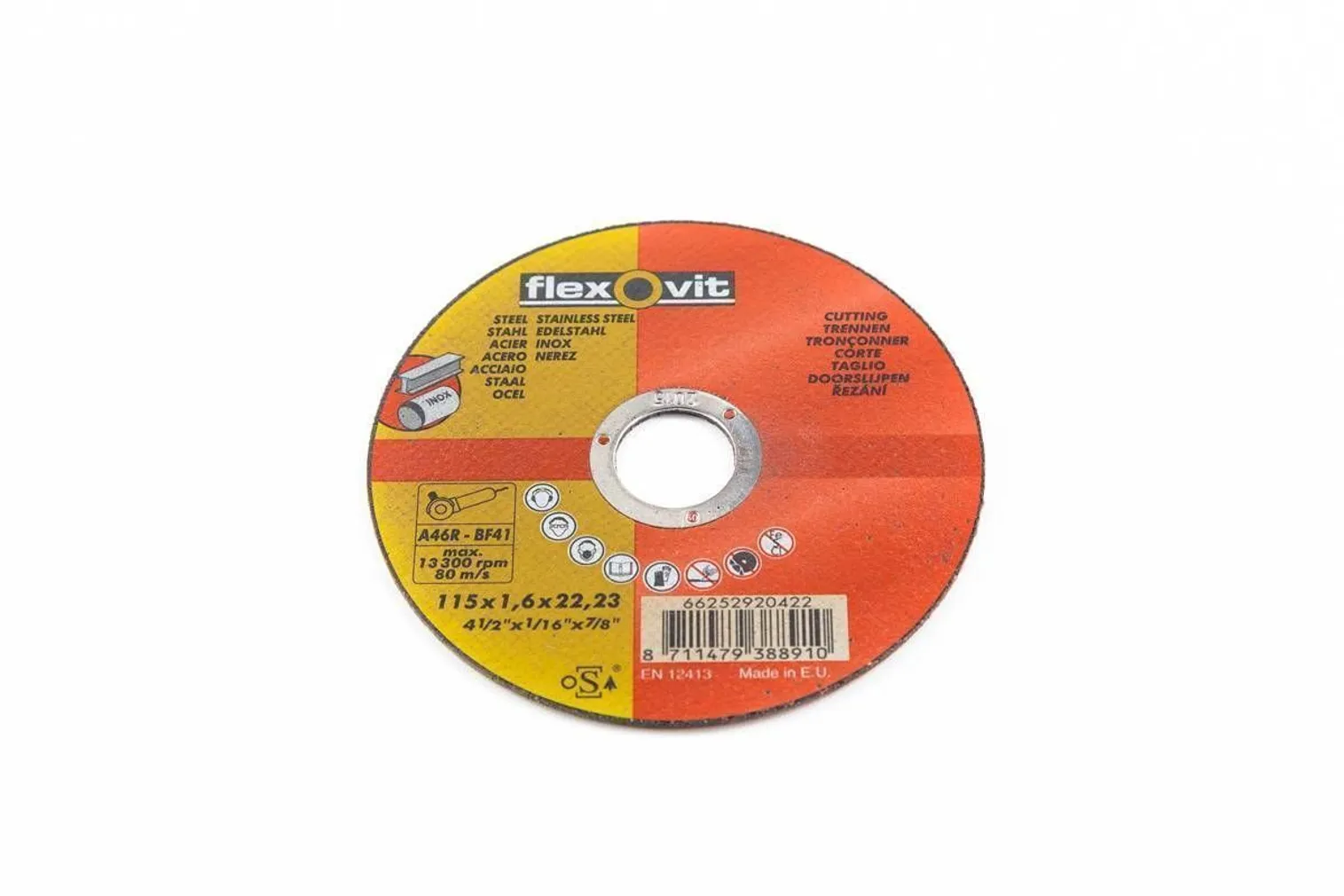 LÕIKEKETAS 115X1,6X22,2 METALLI UNIVERSAALNE