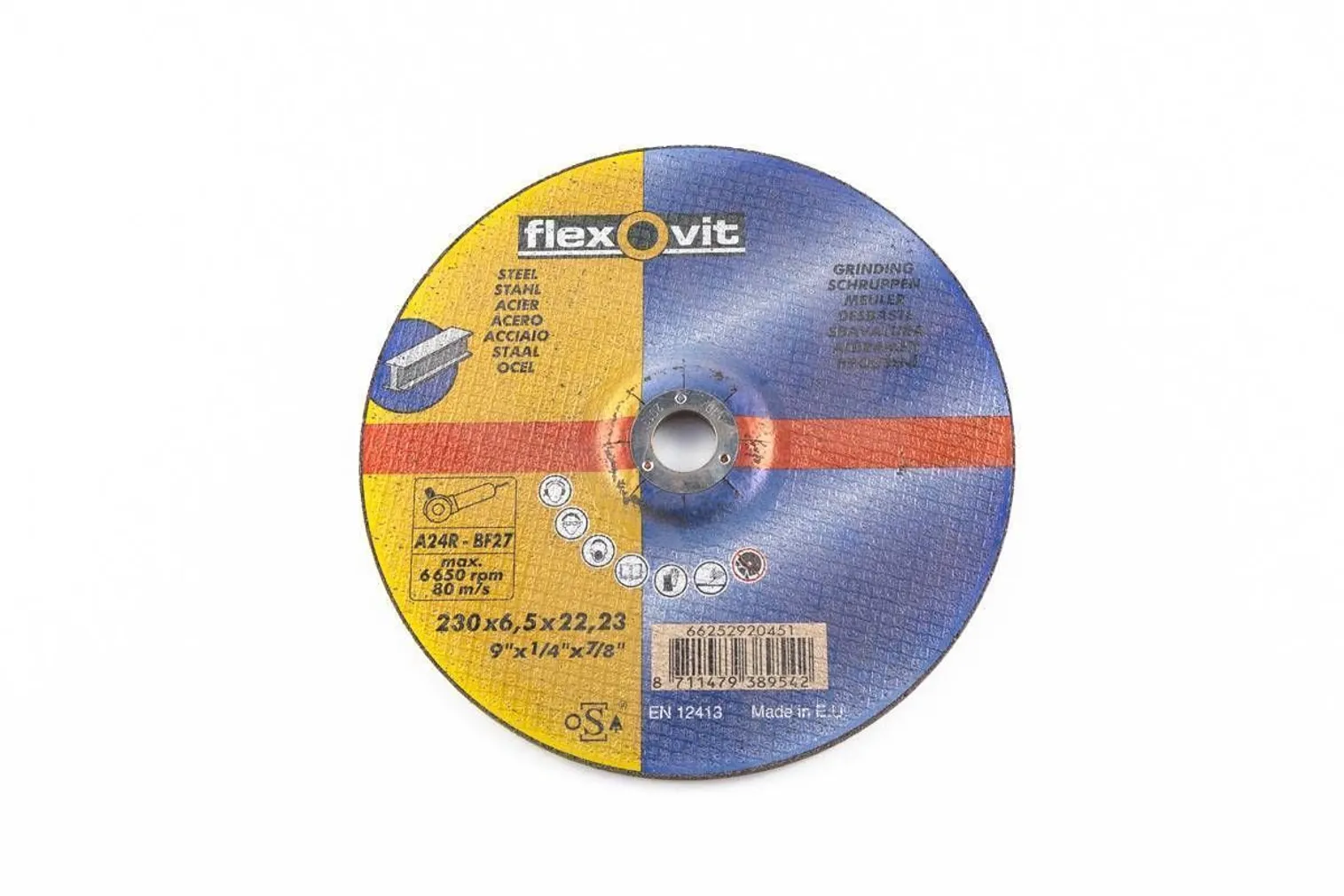 LIHVKETAS 230X6,5X22,2 METALLI