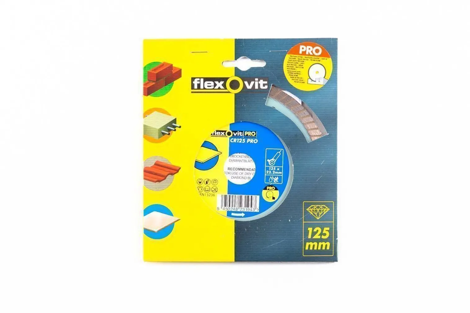 TEEMANTKETAS 125MM TURBOPRO ÕHUKE