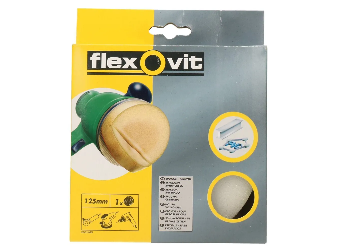 POLEERSVAMM TAKJAGA 125MM