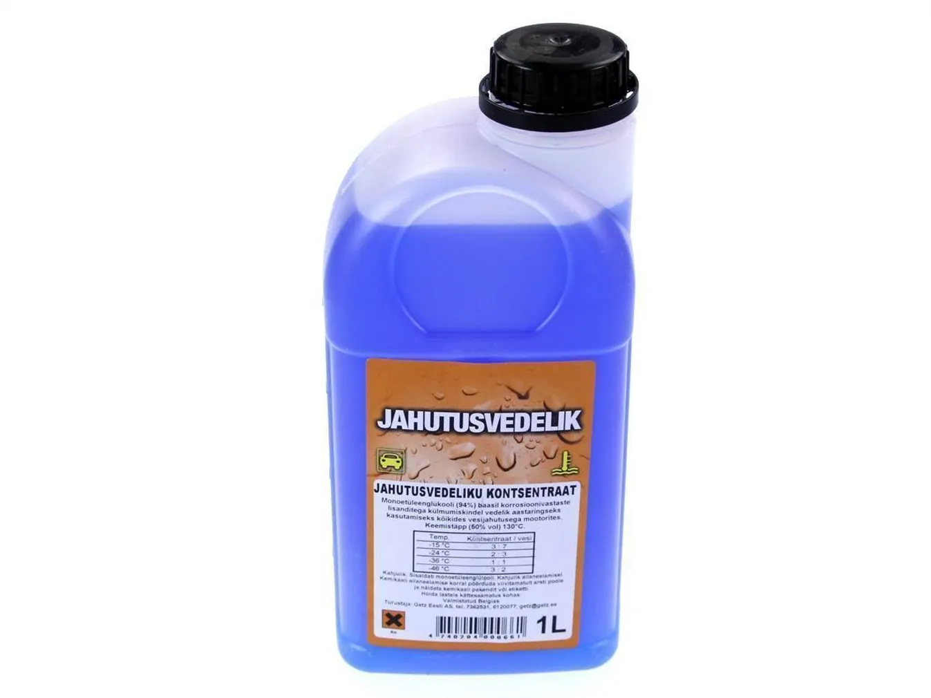 JAHUTUSVEDELIKU KONSENTRAAT SUNOCO 1L SININE