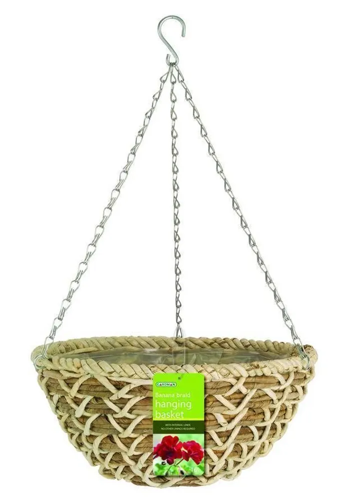 RIPPAMPEL BANAANI JA MAISI LEHTEDEST 35CM