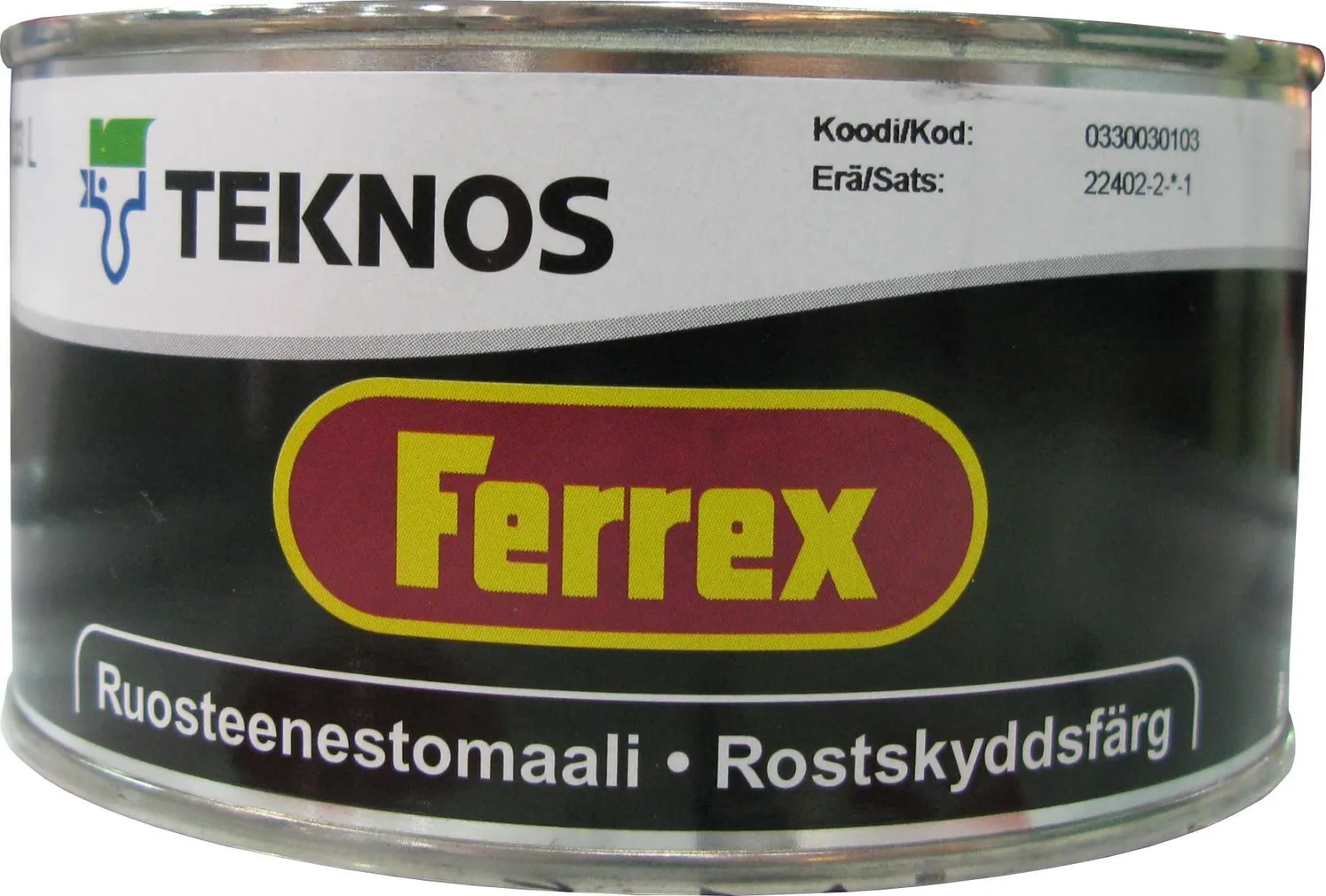VÄRV FERREX 0,33L HALL METALLI