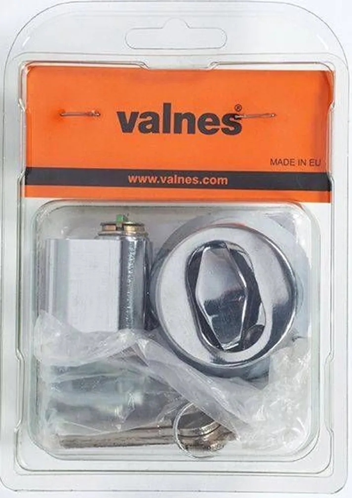 LUKUSÜDAMIKU KOMPLEKT KORPUSELE KROOM 13MM