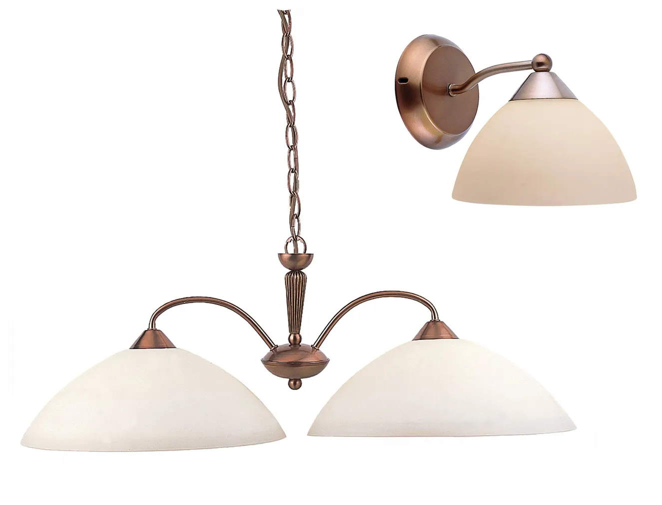 LAELAMP VECTOR 2-NE 40W E14 ANTIIK