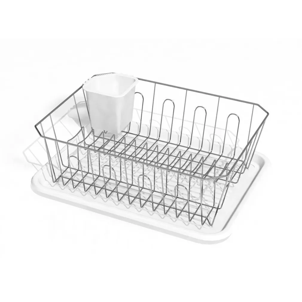 NÕUDEREST ALUSEGA VALGE 43,5X32,8X14,5CM