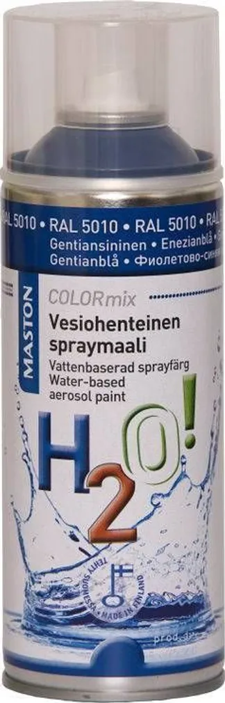 AEROSOOLVÄRV H2O! RAL5010 GENTIASININE 400ML