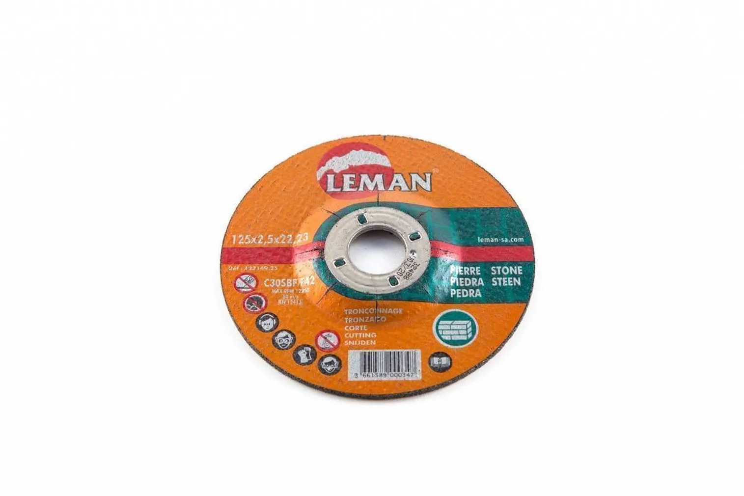 LÕIKEKETAS 125X2.5 KIVI TURBOF