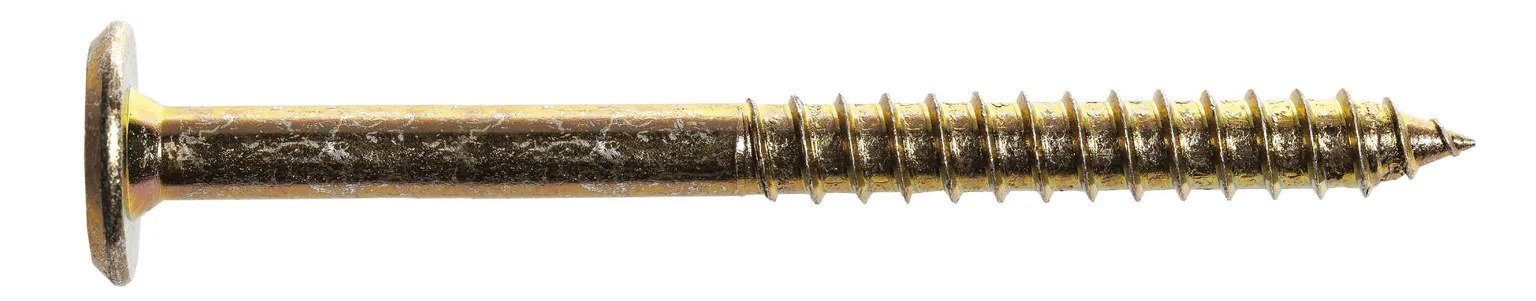 MÖÖBLIKRUVI 6,3X100 KOLLANE ZN 10TK PAKIS