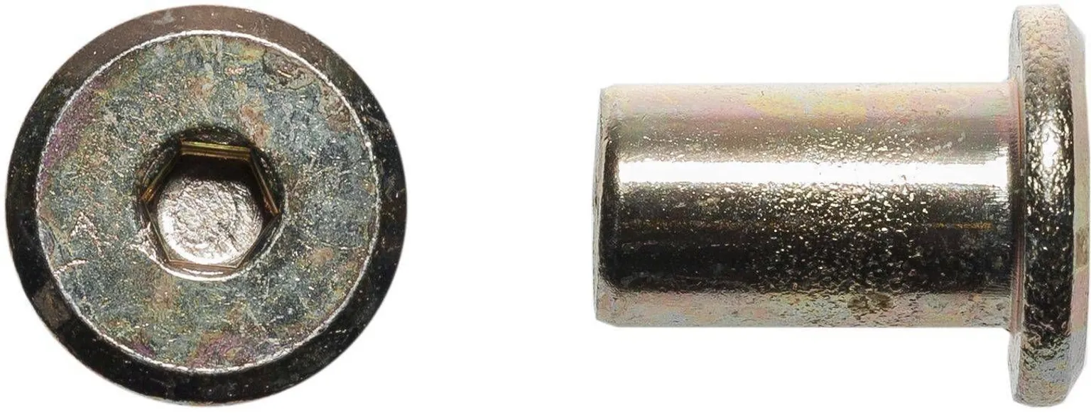 DEKORATIIVMUTTER M6X16 KOLLANE ZN 10TK PAKIS