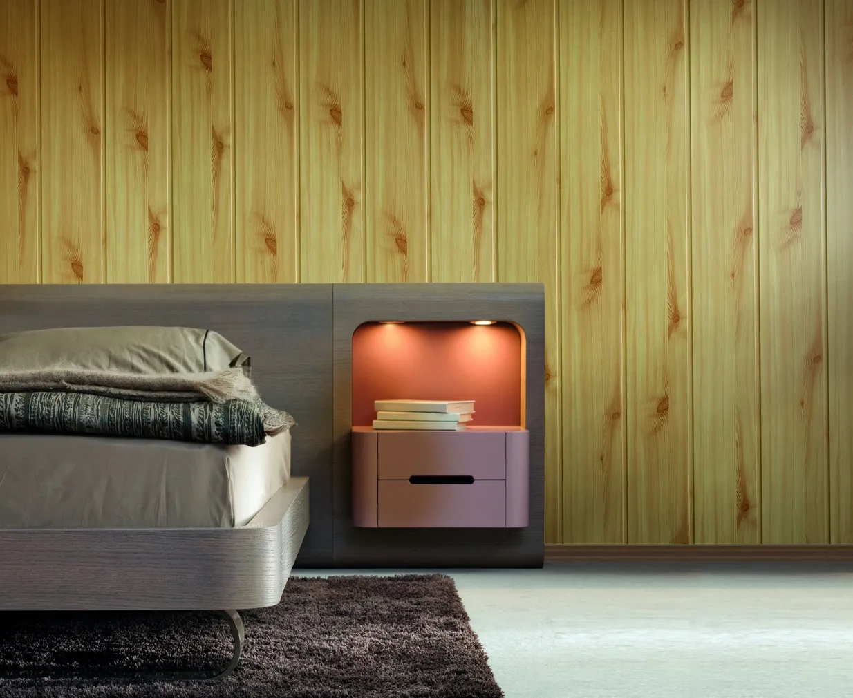 SEINAPANEEL MDF 2600X153X6,4 MM 1814 OKSAGA MÄND