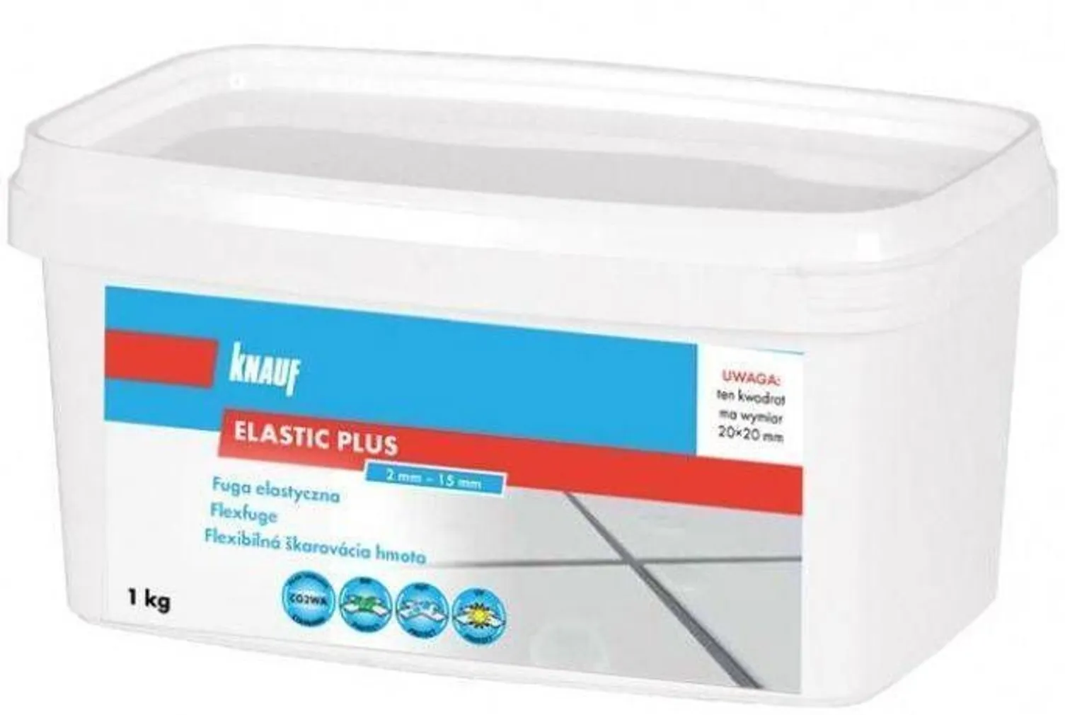 VUUGITÄIDE KNAUF FLEXFUGE ANTHRAZIT 1KG