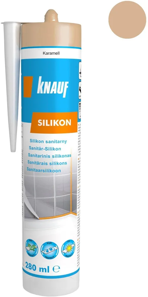 SANITAARSILIKOON KNAUF CARAMEL 280ML