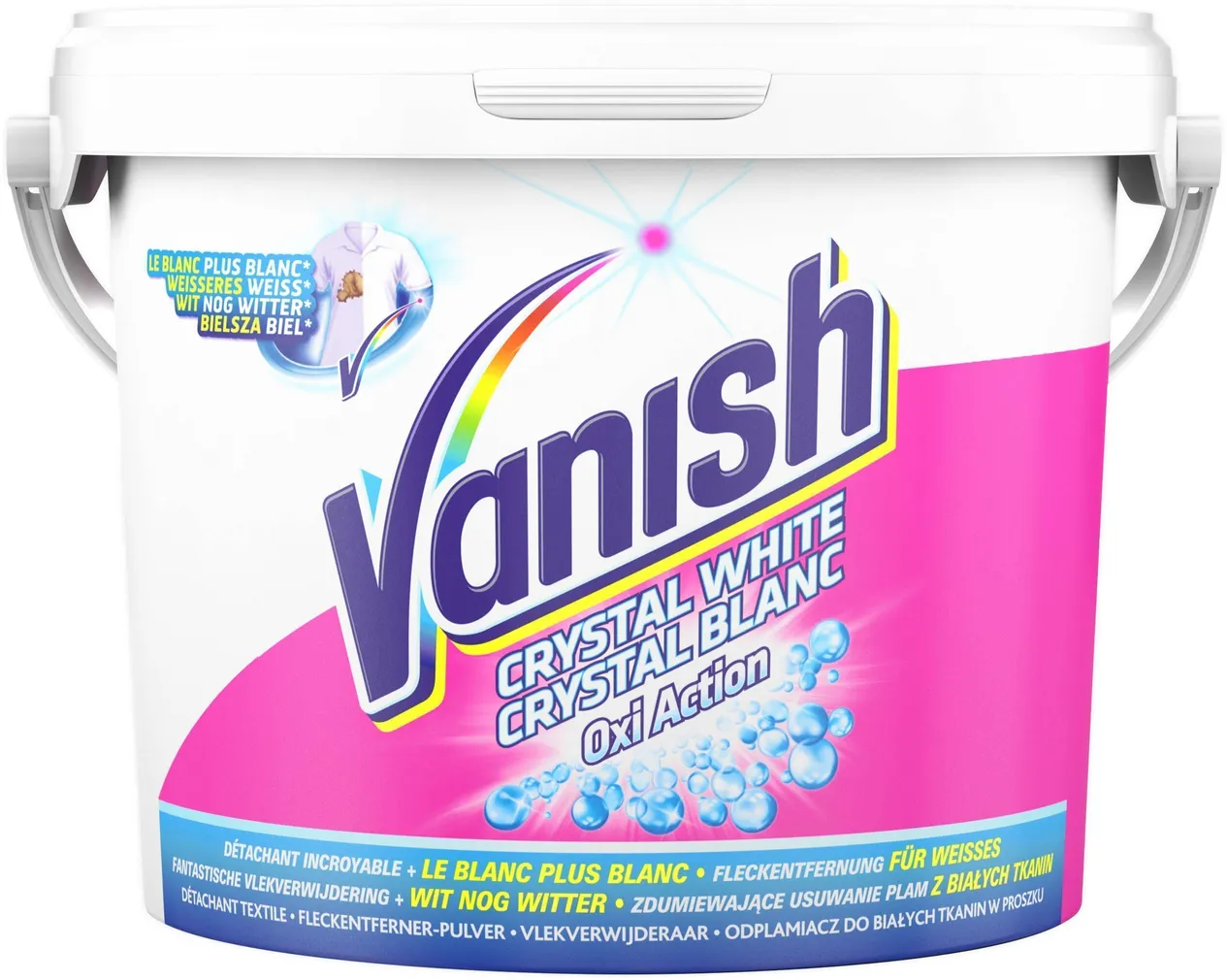 PLEKIEEMALDAJA VANISH OXI ACTION WHITE 2,4KG