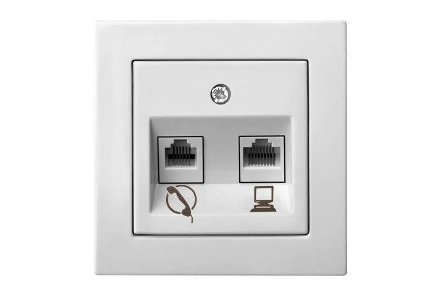 PISTIKUPESA ÜHENDUS TEL+ARVUTI R-TA VALGE EPSILON