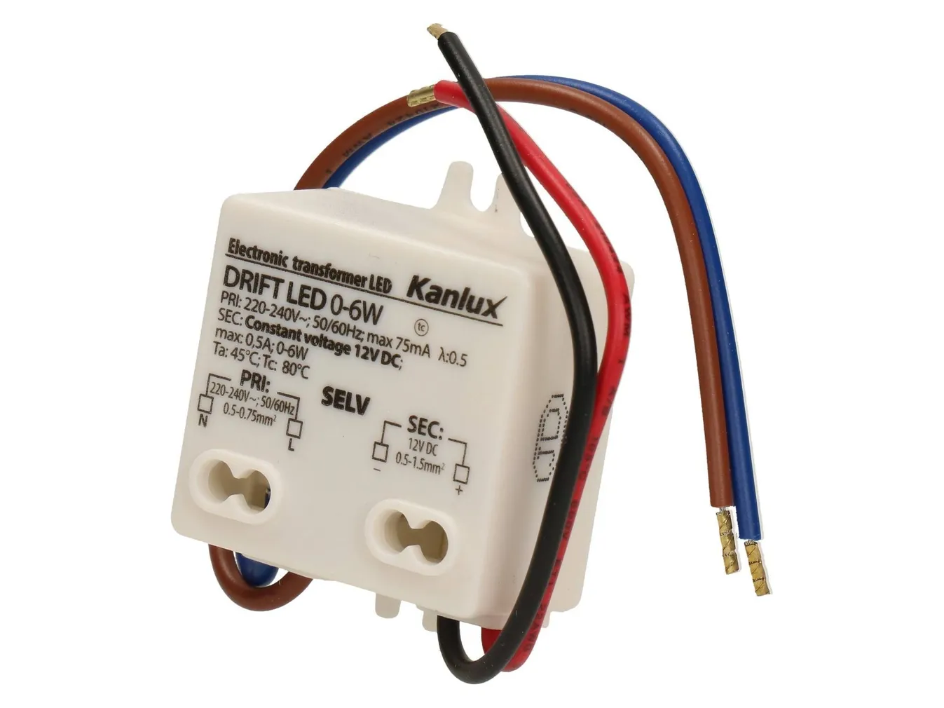 TRAFO DRIFT LED 0-6W