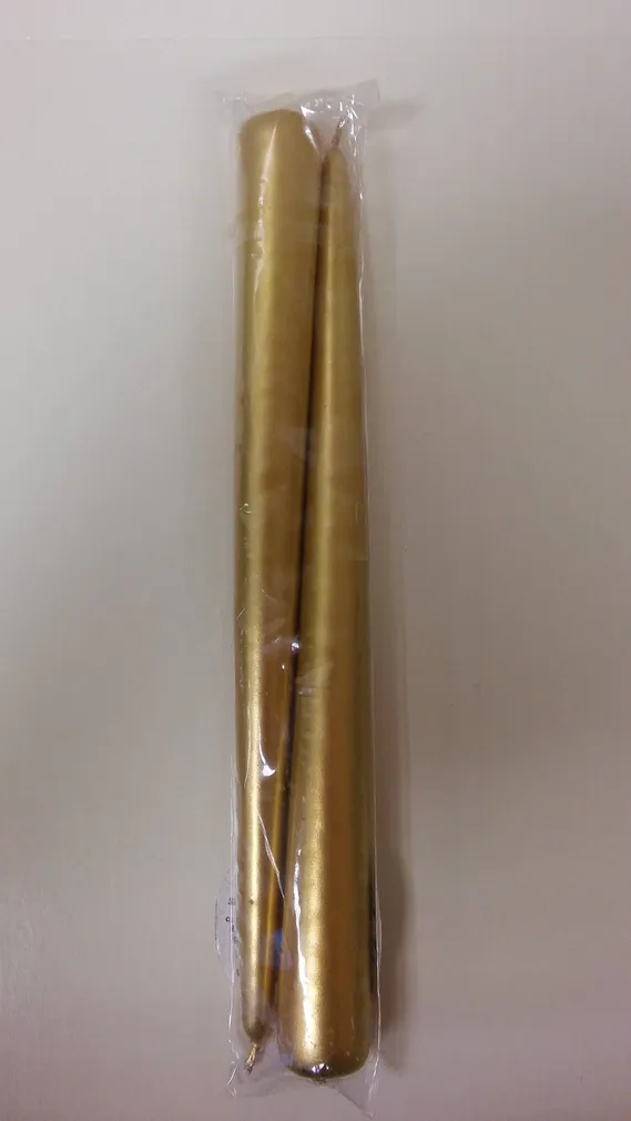 ANTIIKKÜÜNAL 2 TK 8H 2X24CM KULD