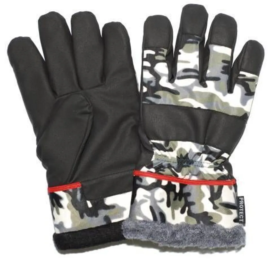 TÖÖKINDAD PU PEOPESA, ORANŽ/MUST / 10