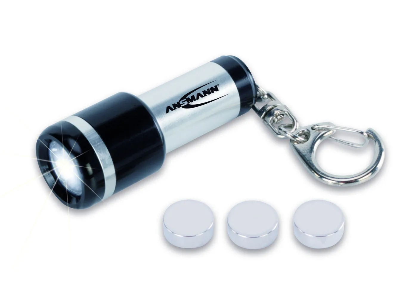 TASKULAMP VÕTMEHIDJAGA ANSMANN 1XLED, 0,5 W