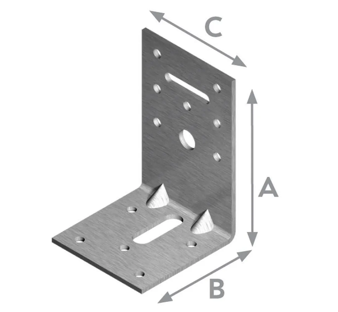NURGIK ARRAS 90X60X60X2,5 JÄIGASTATUD 5X30; 10X30