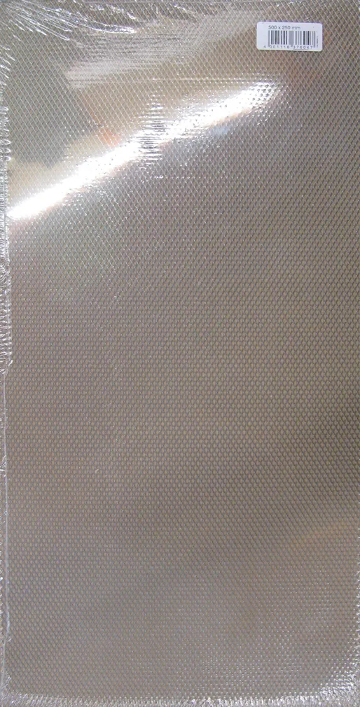 PLAAT PERFOREERITUD, VENIV 25X50CM STEE NATU1S