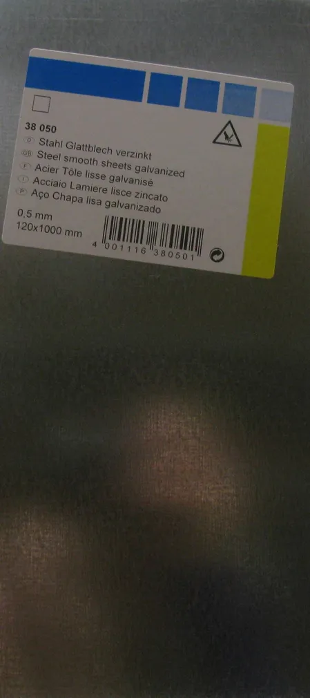 PLAAT TSINGITUD 12X100CM 1S