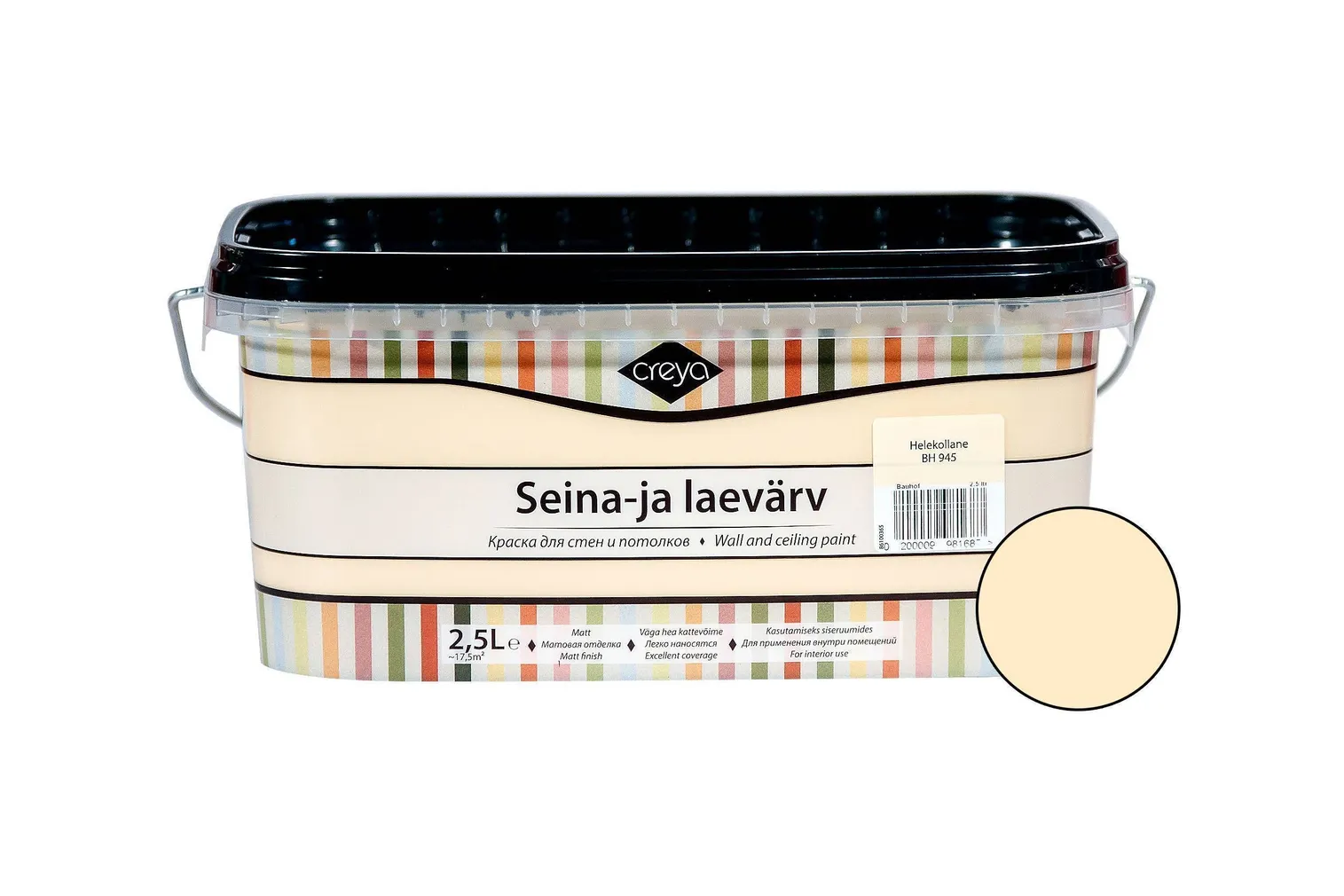 VÄRV HELEKOLLANE MATT 2,5 L BH 945