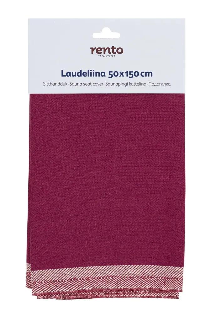 SAUNAPINGI KATE 50X150CM PUNANE