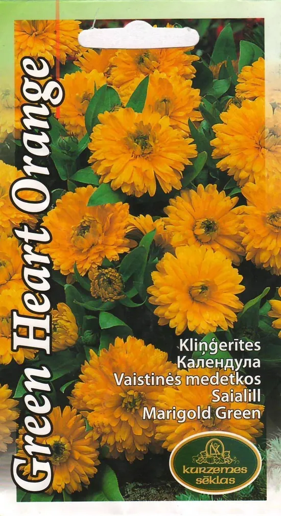 LILLESEEMNED KURZEMES SEKLAS SAIALILL GREEN HEART ORANGE 1,5G