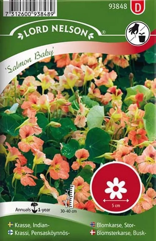 LILLESEEMNED PÕÕSASMUNGALILL "SALMON BABY" 6G/PK