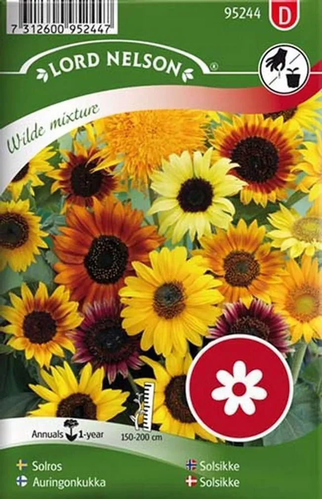 LILLESEEMNED PÄEVALILL "WILDE" SEGU 9G/PK