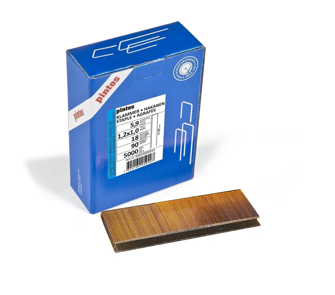 KLAMBRID 38X5,9 MM 5000TK PAKIS ~3,39 KG