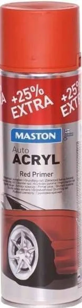 AEROSOOLVÄRV AUTO ACRYL PUNANE KRUNT 500ML