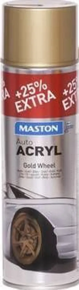 AEROSOOLVÄRV AUTO ACRYL VELJEKULD 500ML