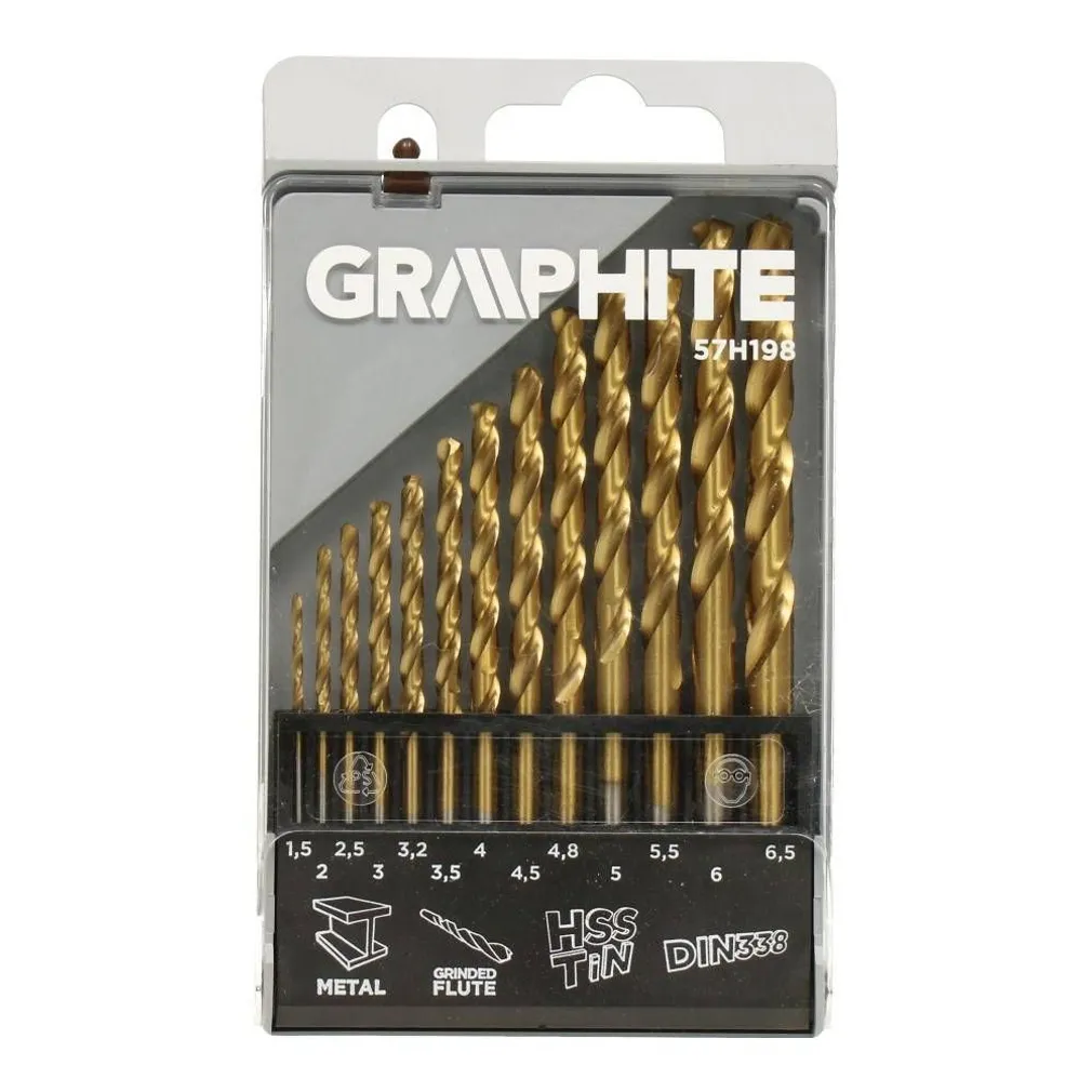 METALLIPUURI KOMPLEKT HSS-TIN 13 OSALINE