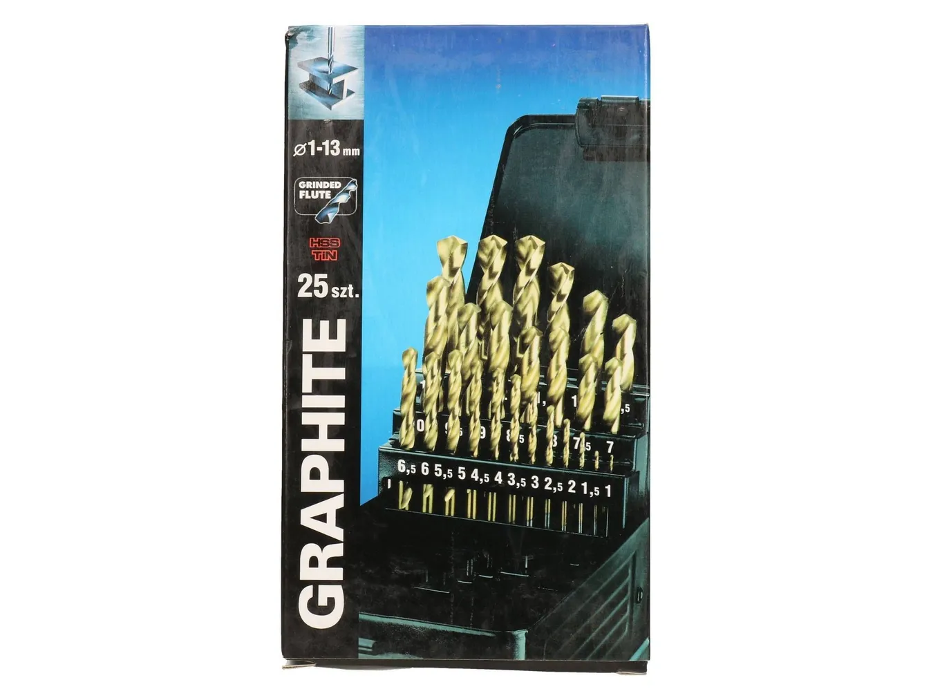 METALLIPUURI KOMPLEKT HSS-TIN 25 OSALINE