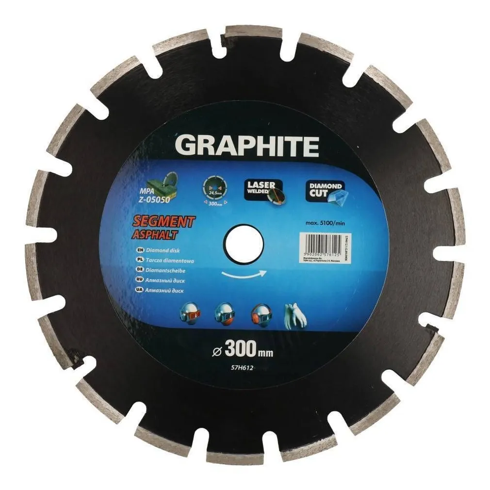 TEEMANTKETAS 300MM ASFALDILE