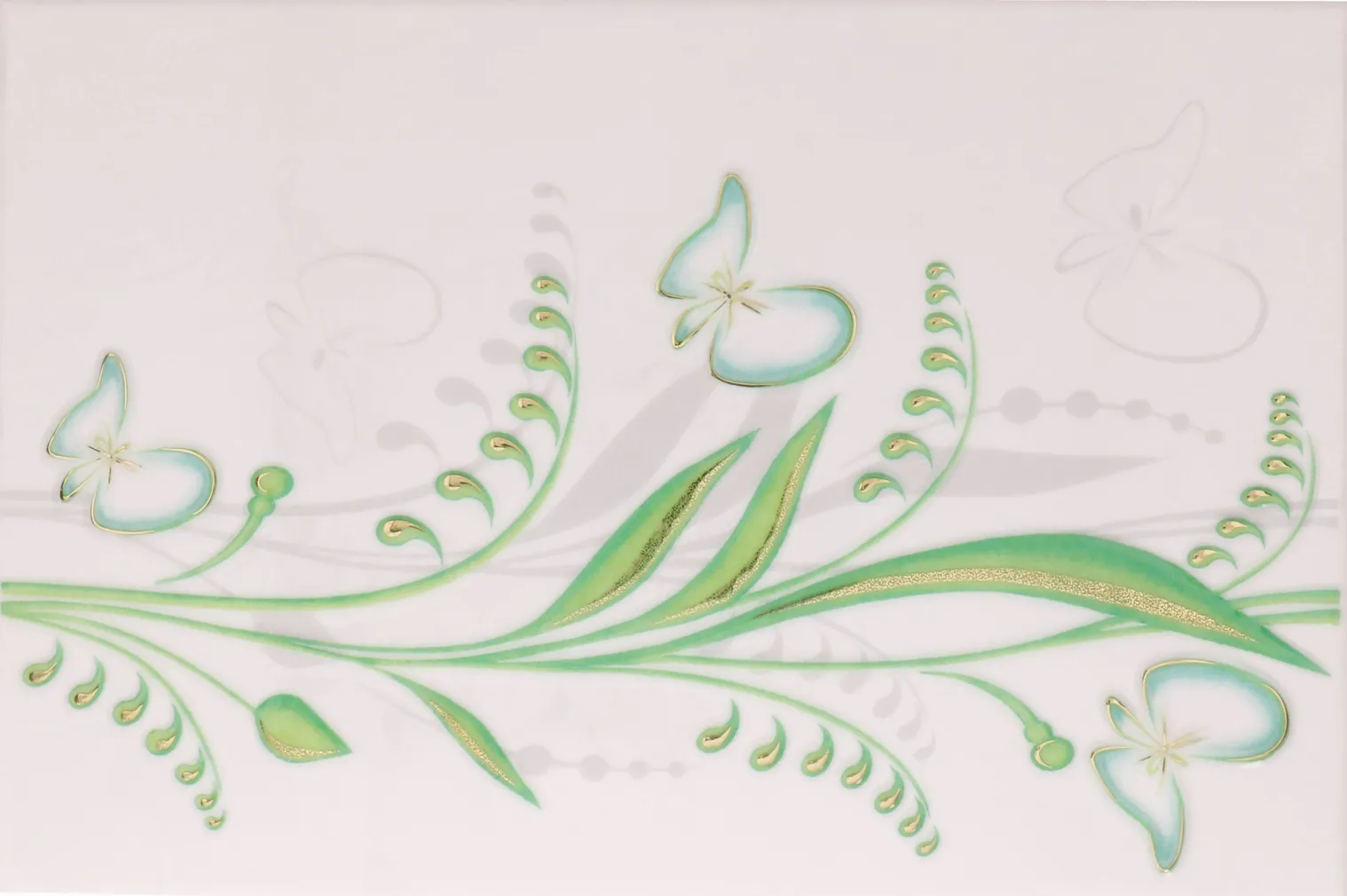 KERAAMILINE DEKOORPLAAT BERYOZA CERAMICA NARCISSUS 20X30CM HELEROHELINE