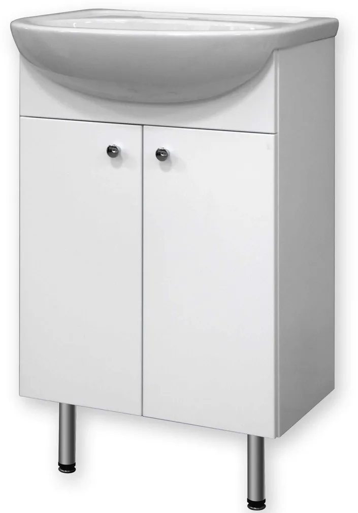 VALAMUKAPP RB BATHROOM SIKO 51X43,5X85CM VALAMUGA VALGE