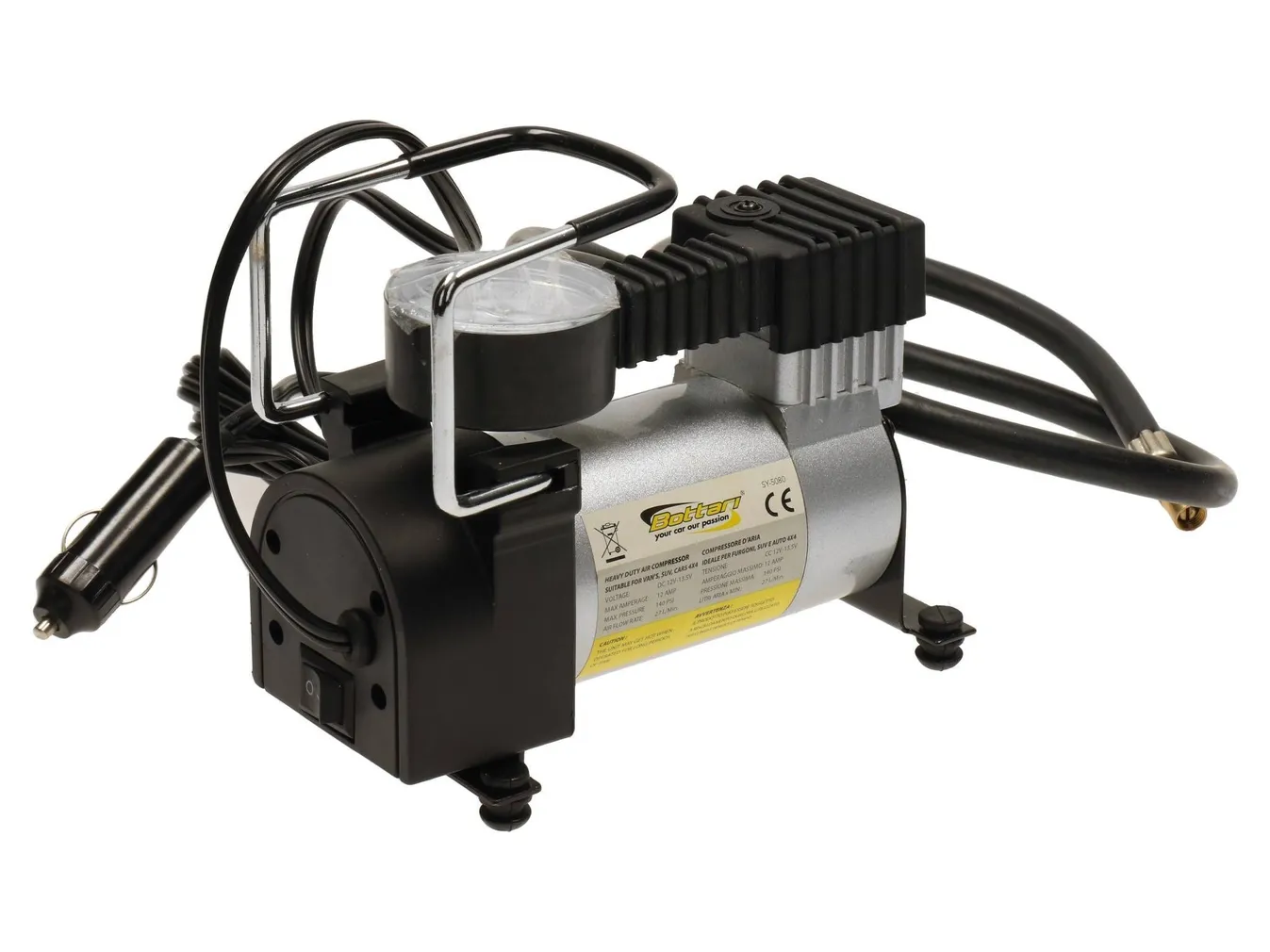 KUMMIKOMPRESSOR "BIG-TIRE" 12V