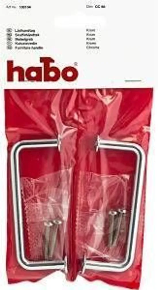 MÖÖBLIKÄEPIDE BELLA 86MM KROOM 2TK