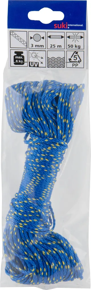 NÖÖR PP PUNUTUD 3MMX25M SIN/KOL