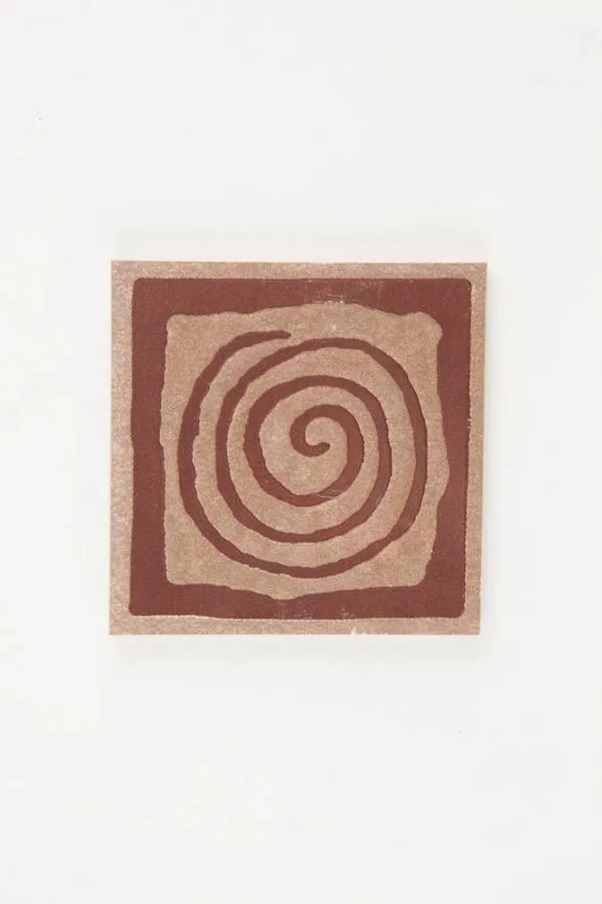 KERAAMILINE DEKOORPLAAT 9,8X9,8 TREMONT BROWN D