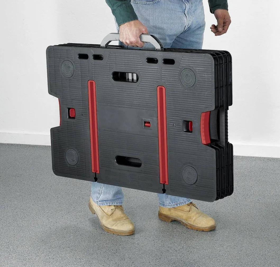 TÖÖLAUD KOKKUPANDAV, PLASTIK 85X55X86 CM