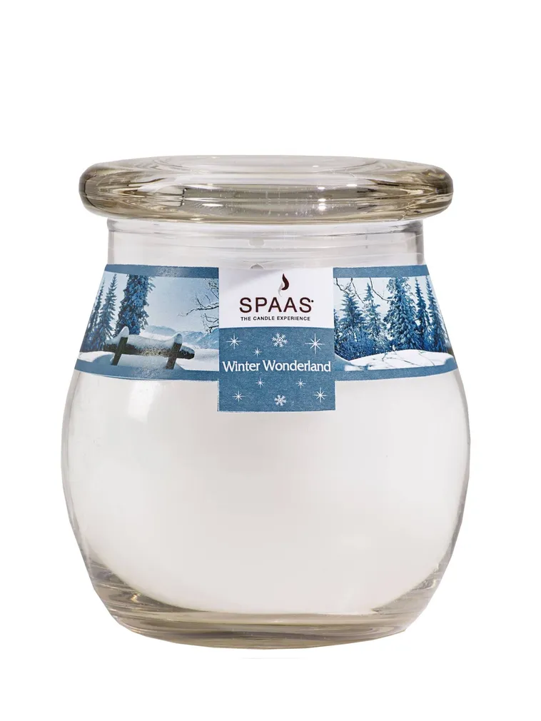 AROOMIKÜÜNLAD KLAASPÜTIS VALGE - TALVE VÕLUMAA