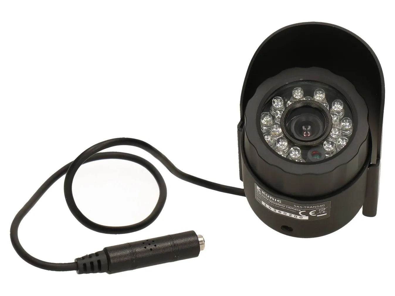TURVAKAAMERA JUHTMETA IP44 KÖNIG